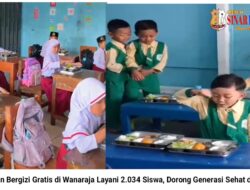 Program Makan Bergizi Gratis di Wanaraja Layani 2.034 Siswa, Dorong Generasi Sehat dan Cerdas