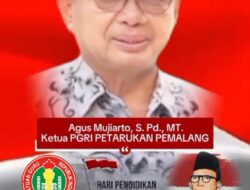Semangat Hardiknas, Ketua PGRI Cabang Petarukan Ajak Tingkatkan Mutu Pendidikan