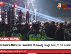 Pengamanan Ketat, Konser Distorsi Melody di Panorama 25 Bojong Berlangsung Aman dan Meriah