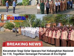 Kecamatan Sragi Gelar Upacara Hari Kebangkitan Nasional ke-118, Teguhkan Semangat Persatuan di Era Digital