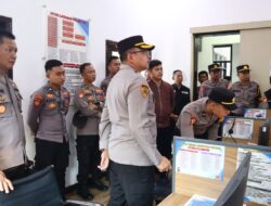 Kapolres Pekalongan Cek Kesiapan Call Center 110, Pastikan Layanan Aduan Masyarakat Responsif