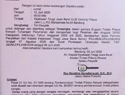 Beredar Surat Penetapan Tersangka Mantan Ketua DPRD Indramayu yang Kini Menjabat Wakil Bupati, Kejati Jabar Belum Beri Keterangan Resmi