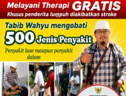 Tabib Wahyu Buka Layanan Terapi Gratis untuk Penderita Stroke, Tangani Ratusan Jenis Penyakit