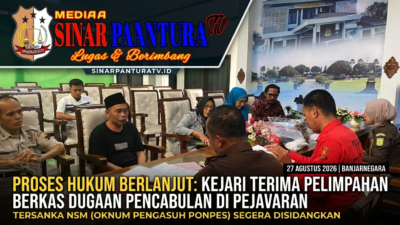 Kejari Banjarnegara Terima Pelimpahan Berkas Perkara Dugaan Pencabulan oleh Oknum Pengasuh Ponpes di Pejawaran