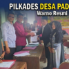 Kawal Pengusaha Lokal Menuju Desa Mandiri, Ribuan Warga Iringi Pendaftaran Warno di Pilkades Padek