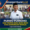 Didorong Warga dan Niat Membangun Desa, Purwo Purnomo Resmi Daftar Calon Kades Bumirejo
