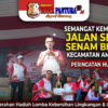 Pererat Silaturahmi Warga, Forkopincam Ampelgading Gelar Jalan Sehat Peringatan Kemerdekaan RI