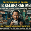 Daya Beli Rakyat Anjlok dan Pedagang Kecil Terancam Bangkrut, Prof. Sutan Nasomal Desak Presiden Evaluasi Total Kinerja Menteri
