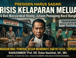 Daya Beli Rakyat Anjlok dan Pedagang Kecil Terancam Bangkrut, Prof. Sutan Nasomal Desak Presiden Evaluasi Total Kinerja Menteri