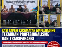 Kasi Tapem Kecamatan Ampelgading Tekankan Profesionalisme dan Transparansi dalam Pembentukan Panitia Pengisian BPD Desa Banglarangan