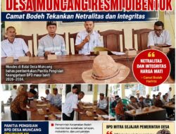 Pengisian Keanggotaan BPD Desa Muncang Resmi Dibentuk, Camat Bodeh Tekankan Netralitas dan Integritas