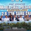 OPERASI GABUNGAN UNGKAP 2,6 TON CAIRAN MENGANDUNG METAMFETAMIN DI KAPAL MV OCEAN PORTER BERBENDERA TANZANIA