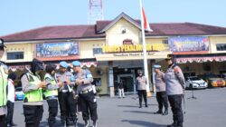 Polres Pekalongan Kota Gelar Gaktibplin, Jelang HUT Polisi Wanita Ke-78