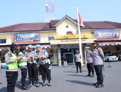 Polres Pekalongan Kota Gelar Gaktibplin, Jelang HUT Polisi Wanita Ke-78