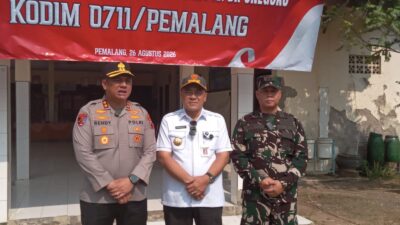 Jelang Musim Hujan, Pemkab Pemalang Bersama TNI-Polri Perkuat Antisipasi Banjir di Comal