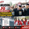 “Irfanudin Maju untuk Ketiga Kalinya, Ribuan Pendukung Iringi Pendaftaran Calon Kades Susukan”.