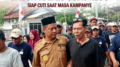 Kades Sukorejo Jaroni Resmi Daftar Calon Kades, Siap Cuti Saat Masa Kampanye