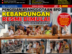 Pengisian Keanggotaan BPD Kebandungan Resmi Dimulai, Panitia Masa Bakti 2026–2034 Dikukuhkan