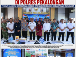 Serdik Sespimmen Polri Dikreg ke-67 Gelar Management Training Course di Polres Pekalongan