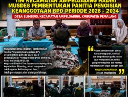 Tim Kecamatan Ampelgading Hadiri Musdes Pembentukan Panitia Pengisian Keanggotaan BPD Desa Blimbing Periode 2026–2034