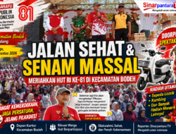 HUT RI ke-81 di Bodeh Pecah! Ribuan Warga Tumpah Ruah Ikuti Jalan Sehat, Camat Ingatkan Jangan Terpecah Gara-Gara Pilkades