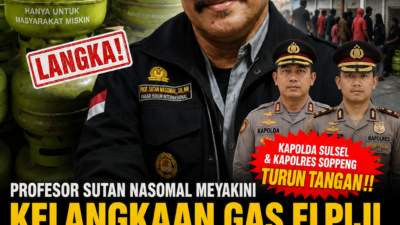 Profesor Sutan Nasomal Meyakini Kelangkaan Gas Elpiji Di Soppeng Akibat Ulah Cukong Kapolda Sulsel Bersama Kapolres Turun Tangan!!