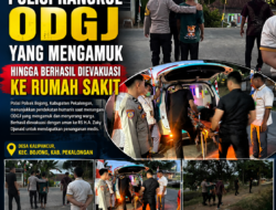 Polisi Rangkul ODGJ yang Mengamuk hingga Berhasil Dievakuasi ke Rumah Sakit
