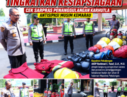 Polres Pekalongan Cek Kesiapan Sarpras Penanggulangan Karhutla, Antisipasi Musim Kemarau