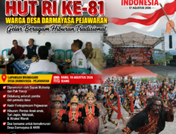 Semarak HUT RI ke-81, Warga Desa Darmayasa Pejawaran Gelar Beragam Hiburan Tradisional