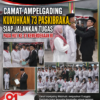 Camat Ampelgading Kukuhkan 73 Paskibraka, Siap Jalankan Tugas pada HUT ke-81 Kemerdekaan RI