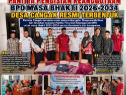 Panitia Pengisian Keanggotaan BPD Desa Cangak Masa Bhakti 2026–2034 Resmi Terbentuk