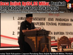 Dana Desa Anjlok Rp154,95 Miliar, Pemkab Pemalang Hadapi Tekanan Fiskal 2026