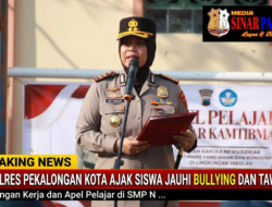 Apel Pelajar Sadar Kamtibmas, Kapolres Pekalongan Kota Ajak Siswa Jauhi Bullying dan Tawuran