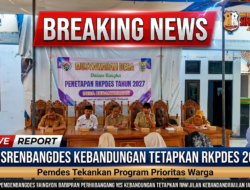 Musrenbangdes Desa Kebandungan Tetapkan RKPDes 2027, Pemdes Tekankan Program Berbasis Prioritas Warga