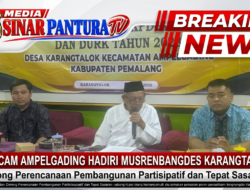 Sekcam Ampelgading Hadiri Musrenbangdes Karangtalok, Dorong Perencanaan Pembangunan Partisipatif dan Tepat Sasaran