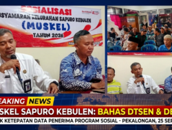 *SOSIALISASI TENTANG MUSYAWARAH KELURAHAN SAPURO KEBULEN, BAHAS DTSEN DAN DESIL UNTUK KETEPATAN DATA PENERIMA PROGRAM SOSIAL* 