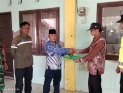 DIIRINGI RATUSAN WARGA, SURO GEBRAK PILKADES TUMBAL: SIAP BERTARUNG, AJAK WARGA GUYUB BANGUN DESA