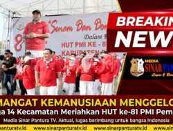HUT ke-81 PMI Pemalang Meriah, Senam dan Donor Darah Dibanjiri Warga