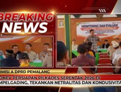Komisi A DPRD Pemalang Monev Persiapan Pilkades Serentak 2026 di Ampelgading, Tekankan Netralitas dan Kondusivitas