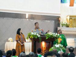 Gaungkan Semangat “Polisi Bersama Masyarakat”, Kapolda Jateng Kunjungi Gereja Santo Athanasius Agung