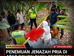 Penemuan Jenazah Pria di Atas Pohon Duku Gegerkan Warga Desa Klapa Banjarnegara