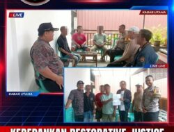 Kedepankan Restorative Justice, Polsek Sragi Damaikan Sengketa Gadai Motor Antarwarga di Tegalasuruh