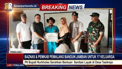Tingkatkan Akses Sanitasi Layak, Baznas dan Pemkab Pemalang Bangun Jamban untuk 17 Keluarga di Tasikrejo