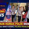 75 Tahun Humas Polri Mengabdi, Aksi Peduli Bakti Sosial Polres Pekalongan Kota