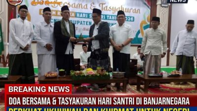 Doa Bersama Hari Santri di Banjarnegara: Rajut Ukhuwah, Pertegas Khidmat untuk Negeri