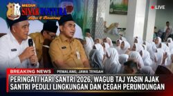 Hari Santri 2026: Wagub Jateng Taj Yasin Ajak Santri Jaga Lingkungan dan Hentikan Perundungan