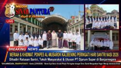 Meriah dan Khidmat, Ponpes Al-Mubarok Kalibening Peringati Hari Santri Nasional 2026 Bersama Berbagai Elemen Masyarakat