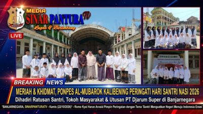 Meriah dan Khidmat, Ponpes Al-Mubarok Kalibening Peringati Hari Santri Nasional 2026 Bersama Berbagai Elemen Masyarakat