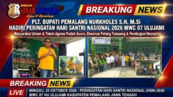 Hadiri Peringatan Hari Santri di Ulujami, Plt. Bupati Pemalang Ajak Santri Jadi Garda Terdepan Menjawab Tantangan Zaman