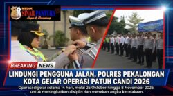 Lindungi Pengguna Jalan, Polres Pekalongan Kota Gelar Operasi Patuh Candi 2026